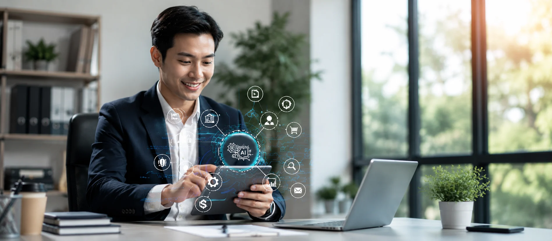 Digital Solutions and AI Banner